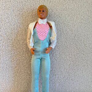 Vintage Barbie Ice Capades 50th Anniversary Ken Doll 1989 Mattel